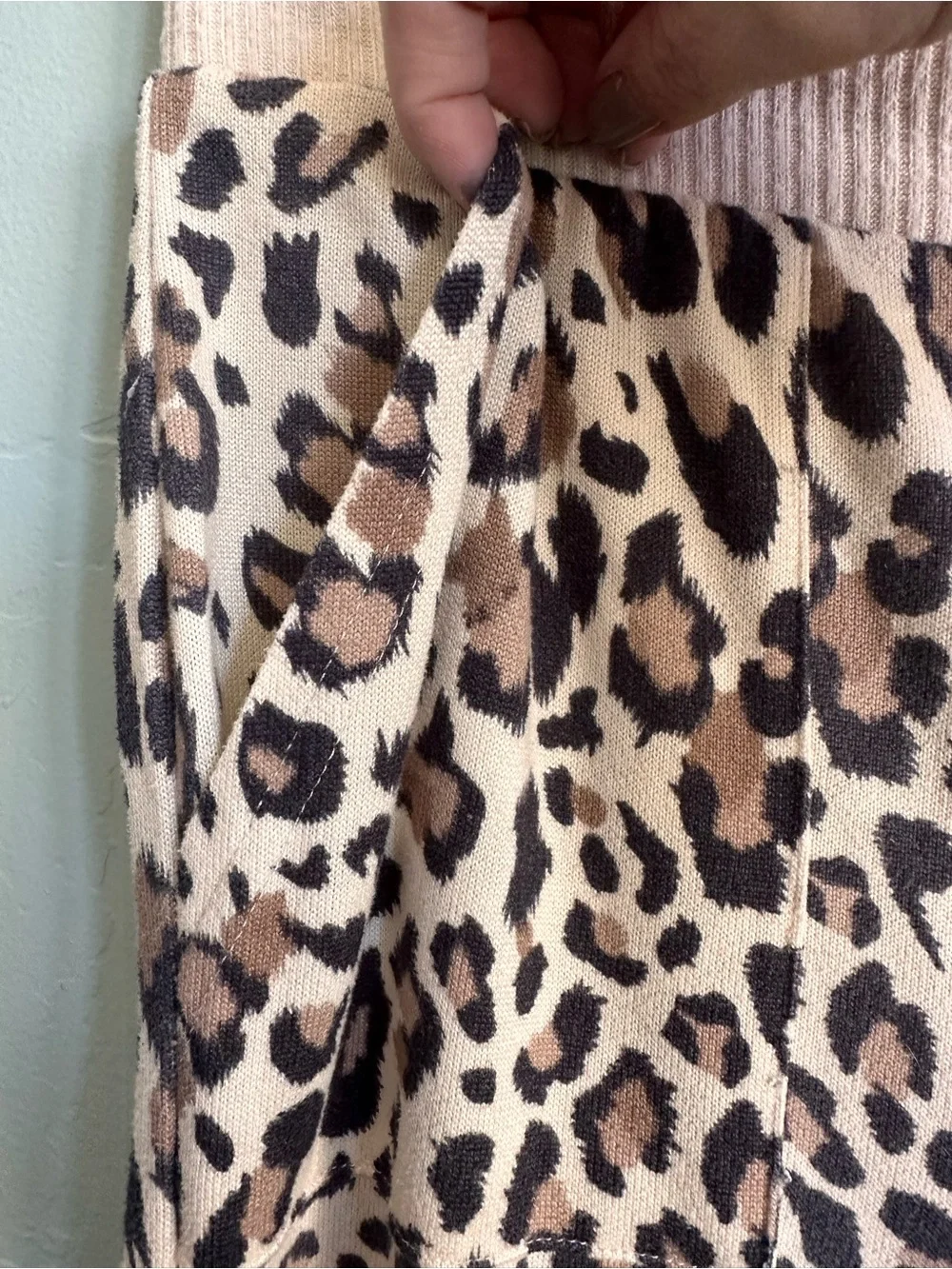 Honeydew Women Star Seeker Soft Brushed Jersey Leopard Lounge Pajama Set XL‎ EUC
